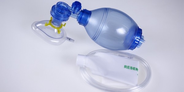Resuscitation Bag, PVC Resuscitator, TW8321, Blue