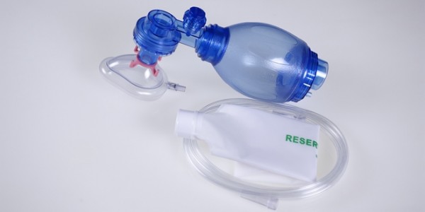 Resuscitator PVC Resuscitation Bag, TW8331, Blue